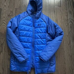 Under Armour Blue Hooded Jacket